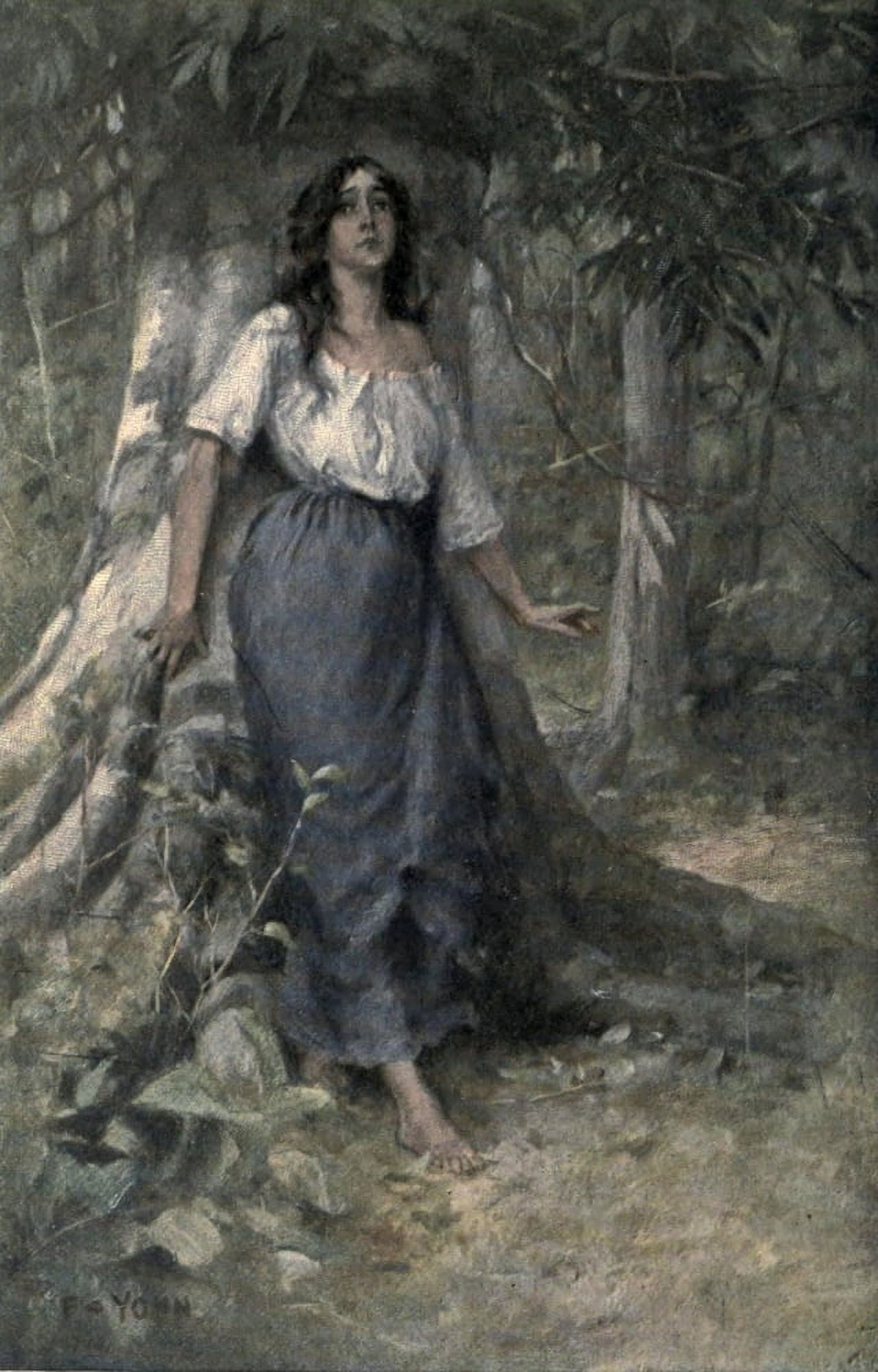 Audrey 1902 Audrey Canvas Art - FC Yohn (24 x 36)