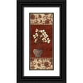 thumbnail image 1 of Audrey, Charlene 15x32 Black Ornate Wood Framed with Double Matting Museum Art Print Titled - Geisha Garden IV, 1 of 4
