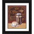 thumbnail image 1 of Audrey, Charlene 20x24 Black Ornate Wood Framed with Double Matting Museum Art Print Titled - Cafe Mundo IV, 1 of 4