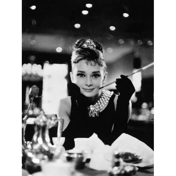 Audrey Hepburn. "Breakfast At Tiffany's" 1961, Directed by Blake Edwards, Unframed Art Print Wall Art Sold by Art.Com