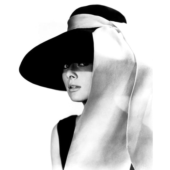 Audrey Hepburn Stylish 24x36 Classic Hollywood Poster
