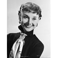 thumbnail image 1 of Audrey Hepburn White Scarf Portrait Photo Print (24 x 30), 1 of 1