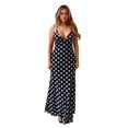 thumbnail image 1 of Audrey Polka V-Neck Maxi Dress, 1 of 6
