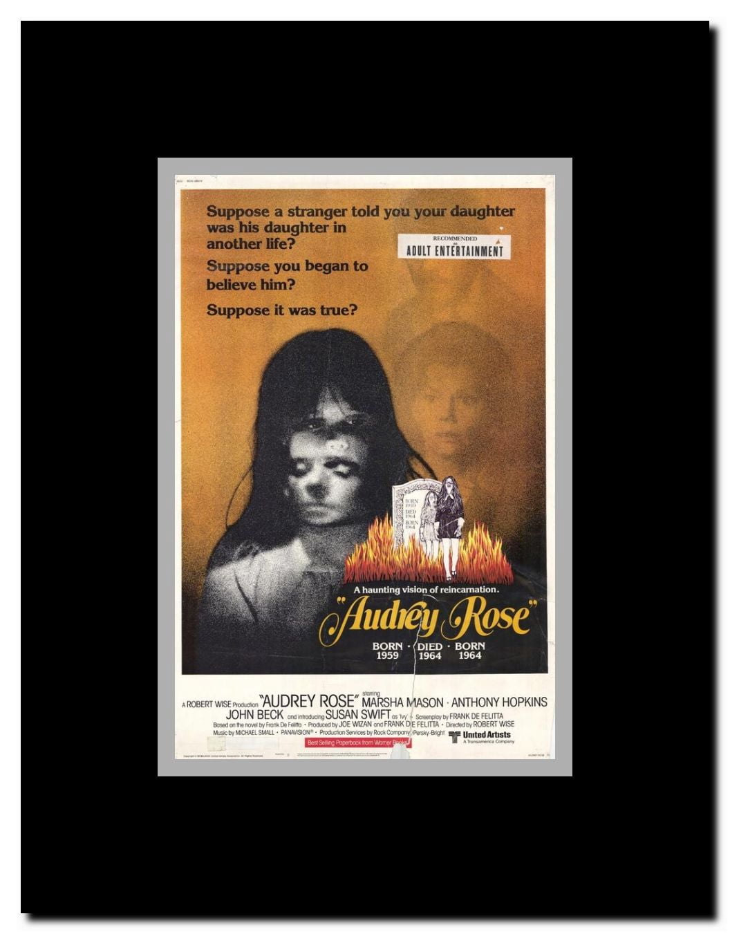 Audrey Rose Framed Movie Poster