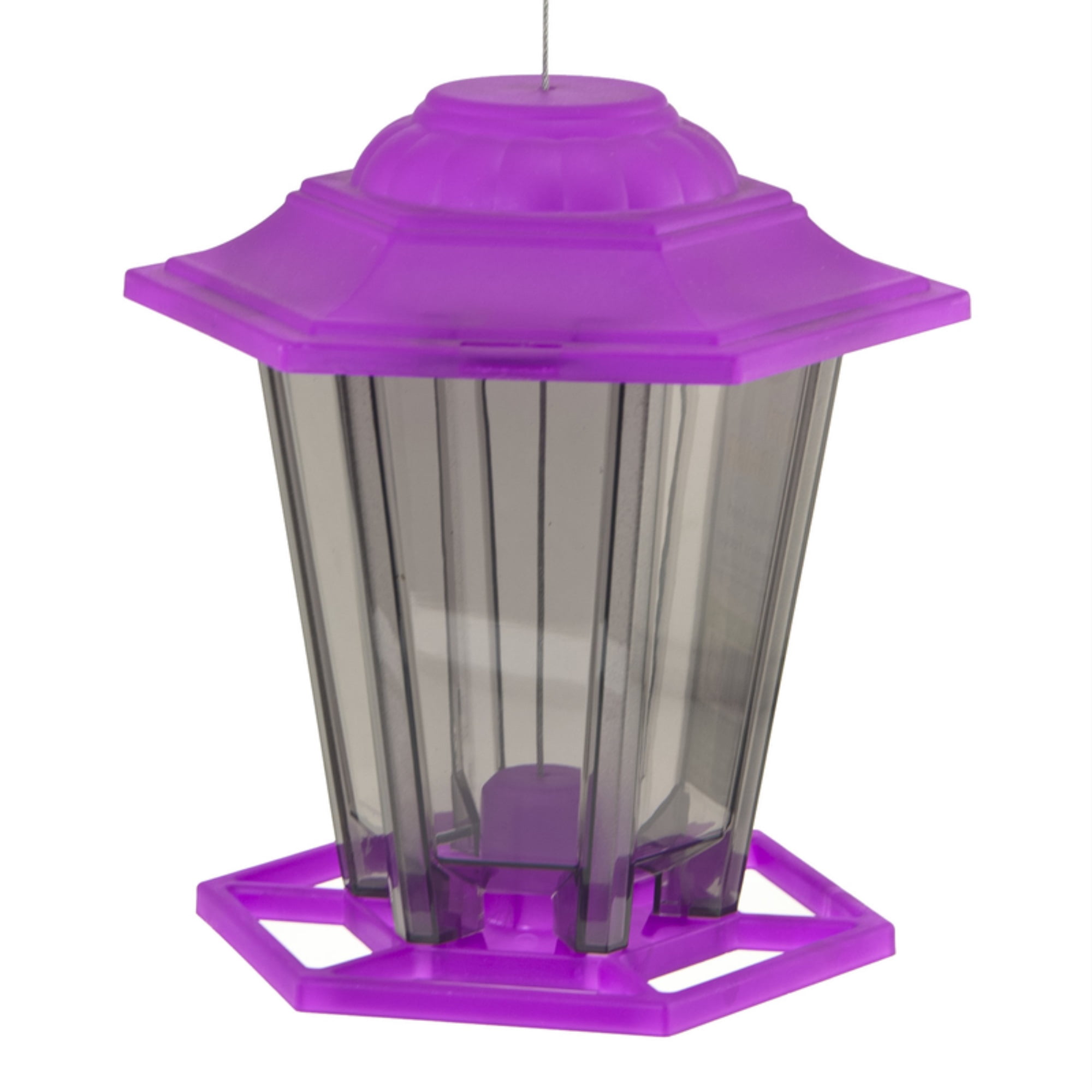 WOODLINK Mixed Seed Lantern Bird Feeder, Assorted Colors, 1.5 Lb. NA19971