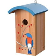 Audubon 23943 Limited Edition Eggpicnic Bluebird House, Blue & White