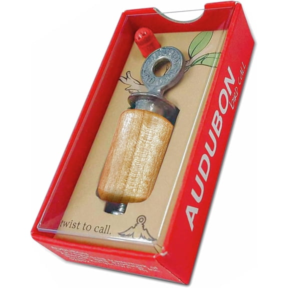 Audubon Bird Call - Natural Birch Gift Box Package with Gift for Bird Lovers, Hunters, Hikers, Nature and Outdoor Enthusiasts