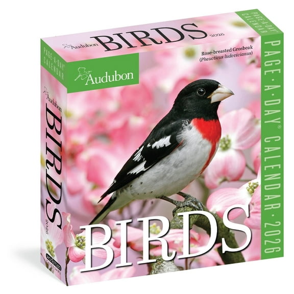 Audubon Birds Page-A-Day(r) Calendar 2026: The World's Favorite Bird Calendar, (Paperback)
