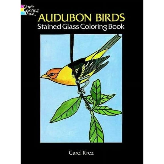 Pre-Owned Audubon Birds Stained Glass Coloring Book (Paperback) 0486293270 9780486293271