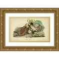 thumbnail image 1 of Audubon, John James 32x21 Gold Ornate Wood Framed with Double Matting Museum Art Print Titled - Audubon Ruffed Grouse, 1 of 4