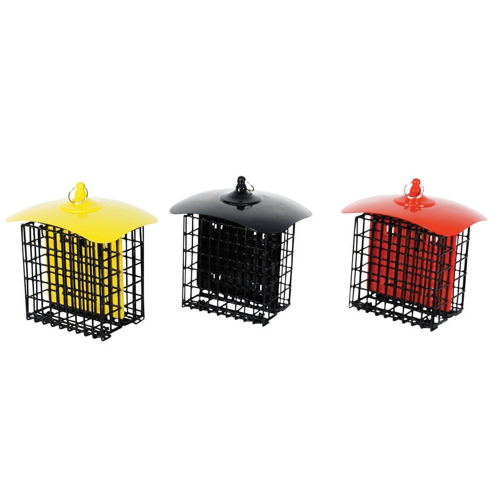 Audubon Assorted Color Metal Double Suet Cage Feeder