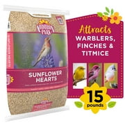 Audubon Park Sunflower Hearts Dry Wild Bird Food, 15 lb Bag