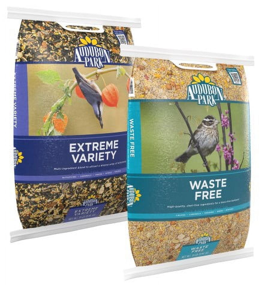 Audubon Park Wild Bird Seed, Extreme Variety Wild Bird Food and Waste