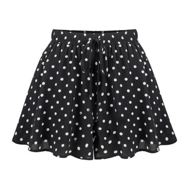 Aueoeo Baggy Shorts Women, Womens Plus Size Shorts 2024 Summer Casual Comfy High Waisted Lounge Shorts Drawstring Shorts with Pockets