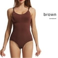 thumbnail image 1 of Aueoeo Bodysuit for Women Tight Shirts for Women Women's Abdomen Closing Open Hip Lifting Sling Underwear One-Piece Body Shaping Clothes Clearance, 1 of 7