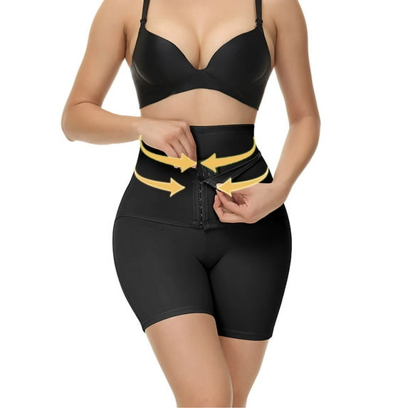 Aueoeo Butt Lifter Body Shaper Underwear for Women Seamless Booty Pads Panties Butt Enhancer Boyshorts Shapewear