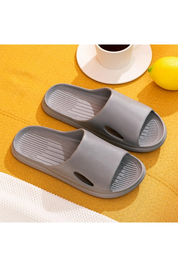 Cloud Slippers for Women and Men Non-slip Comfy Cushioned Thick Sole Pillow Slippers Bathroom Lightweight Slippers