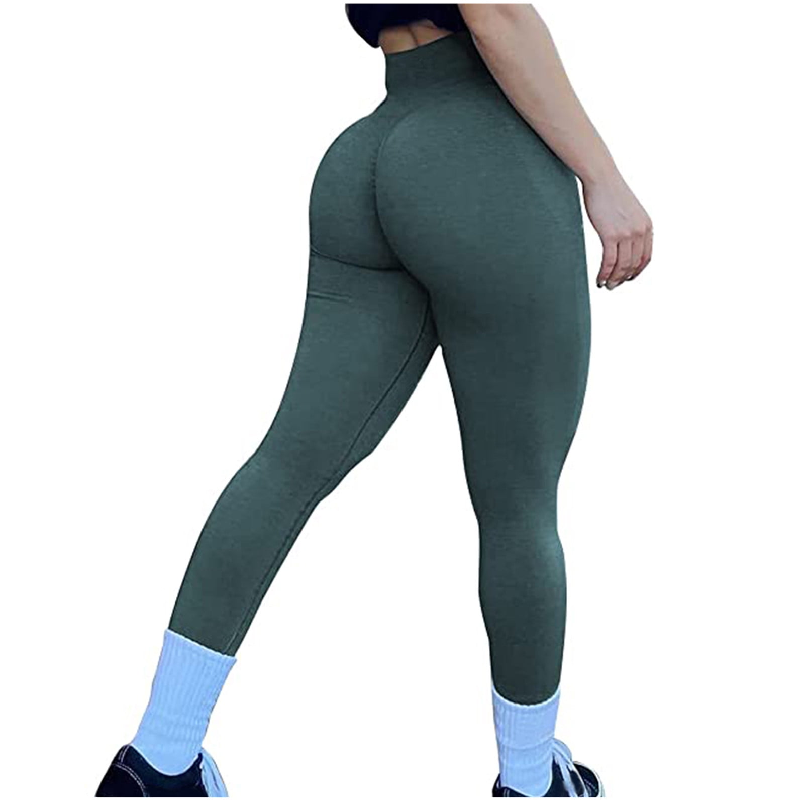 Aueoeo Cute Clothes for Teen Girls, Tummy Control Leggings Women Printing  Warm Tight Thick Plush Wool Waist Full Length Pants Trousers Leggings