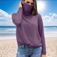 thumbnail image 1 of Aueoeo Mask UPF 50+ Sun Protection Tops For Women Lightweight Performance Long Sleeve Shirt For Fishing Running, 1 of 6