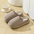thumbnail image 1 of Aueoeo Memory Foam Slippers, Women's Fleece Lined Cute Slippers Indoor Memory Foam Slippers Warm Winter Slip on Soft Plush Shoes, 1 of 6