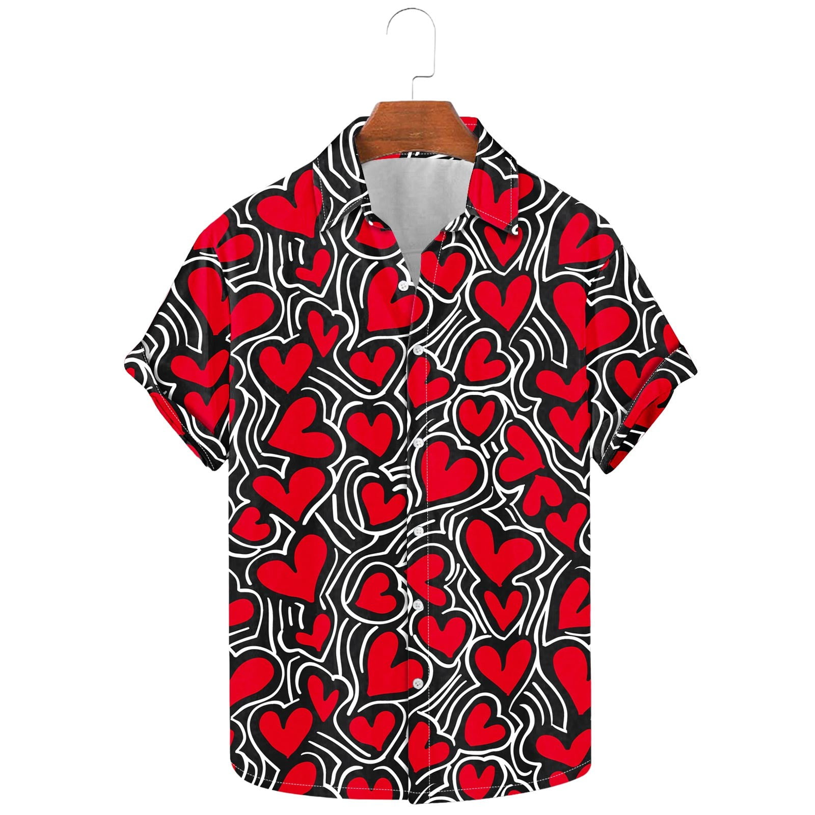 Aueoeo Men Graphic TShirt Short Sleeve Tops Tshirts Plus Size Blouse