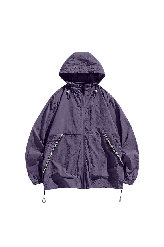 Men'S Hooded Jacket,Men'S Warm Winter Coat Men'S Sunscreen Suit Long Sleeved Hooded Casual Jacket Motorcycle Jacket On Clearance