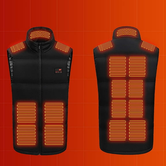 Aueoeo Men'S Jacket,Outdoor Warm Clothing Heated For Riding Skiing Fishing Charging Via Heated Coat (Available in Big & Tall) Saving!