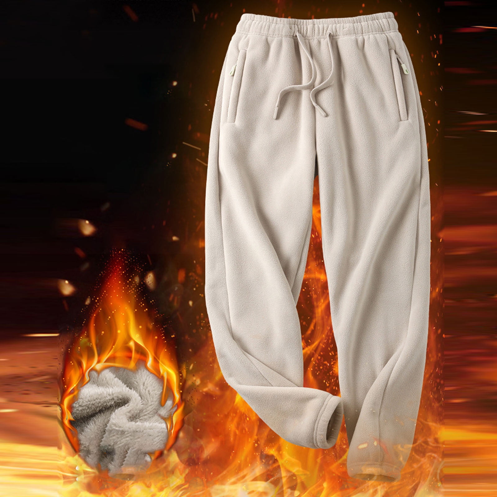 Aueoeo Men'S Winter Pants, Jogging Pants, Warm And Thick Sports Pants ...