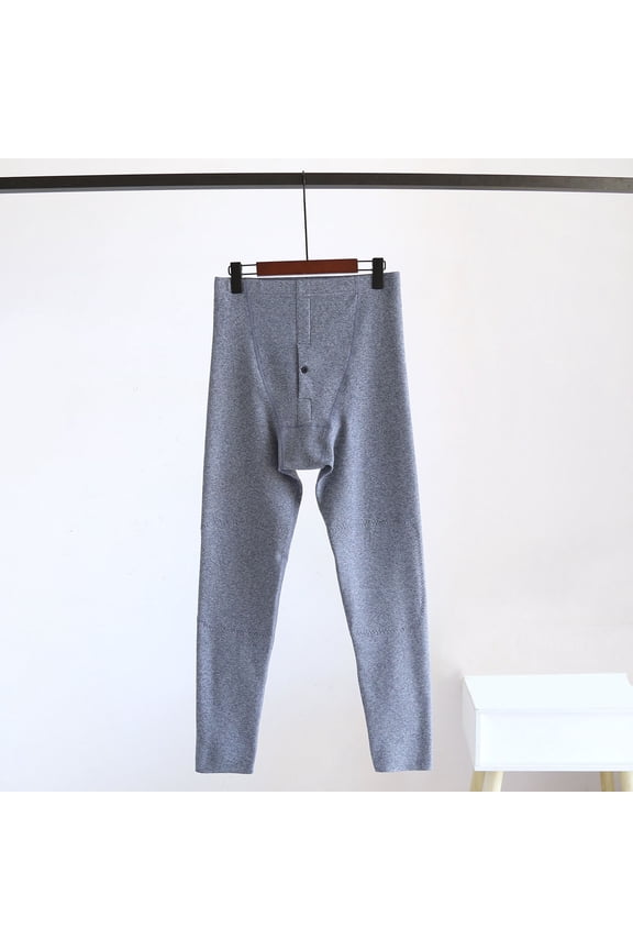 Men Thermal Pajama Pants Tights Baselayer Sleep Pants Soft Slim Fits Leggings Pants For Winter & Spring