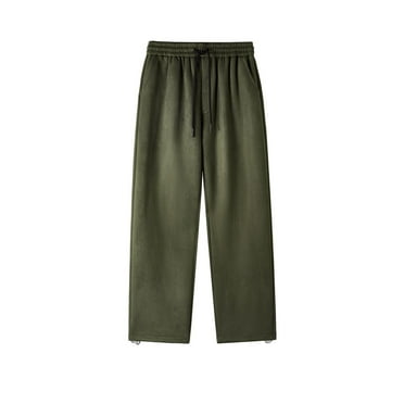 Aueoeo Men's Golf Pants,Dress Pants for Men Men's Casual Pants American Retro Pants Solid Color Straight Leg Pants Men's Pants Pants for Men On Clearance