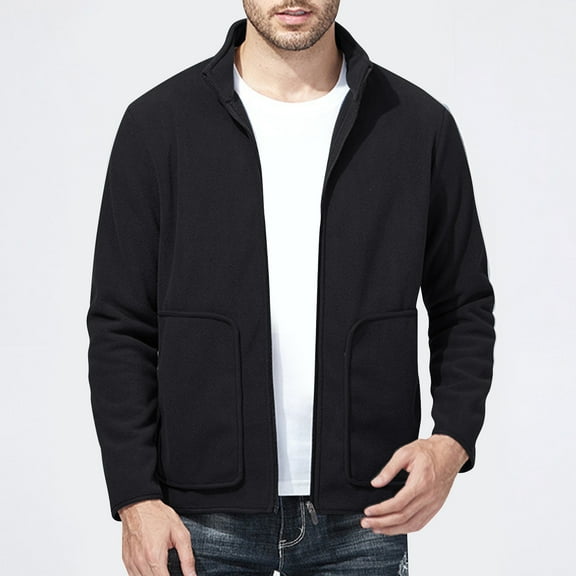 Aueoeo Men's Jackets Fashion Stylish Lightweight Windbreaker Fall Casual Jackets for Men Jacket Water Resistants Warm Winter Coats on Clearance