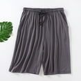 thumbnail image 1 of Aueoeo Men's Sport Shorts & Soft Pajama Short ,Loose-Fits Sleep Shorts With Drawstring & Pockets (Available In Big & Tall), 1 of 3