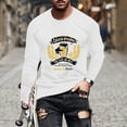 thumbnail image 1 of Aueoeo Men's T-Shirts,Men's Classic T-Shirt Fashionable Men's Printed Top With Long Sleeved Round Neck And Smiling Face Printed Top/Shirt Comfortable, Soft T-Shirt for Men On Clearance, 1 of 5