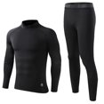 thumbnail image 1 of Aueoeo Men's Two Pieces Set Pants Shirt Long Sleeve Crew Neck Athletic Sets Gym Clothing Mens Workout Suits, 1 of 2
