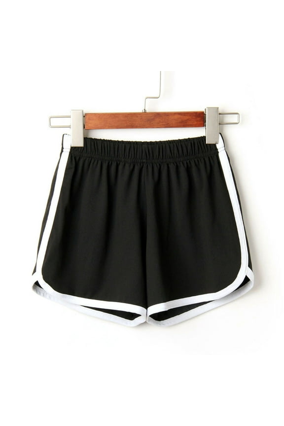 Plus Size Shorts for Women, Women's Yoga Dance Short Pants Sport Shorts Summer Casual Wide Leg Ruffle Loose High Waist Shorts