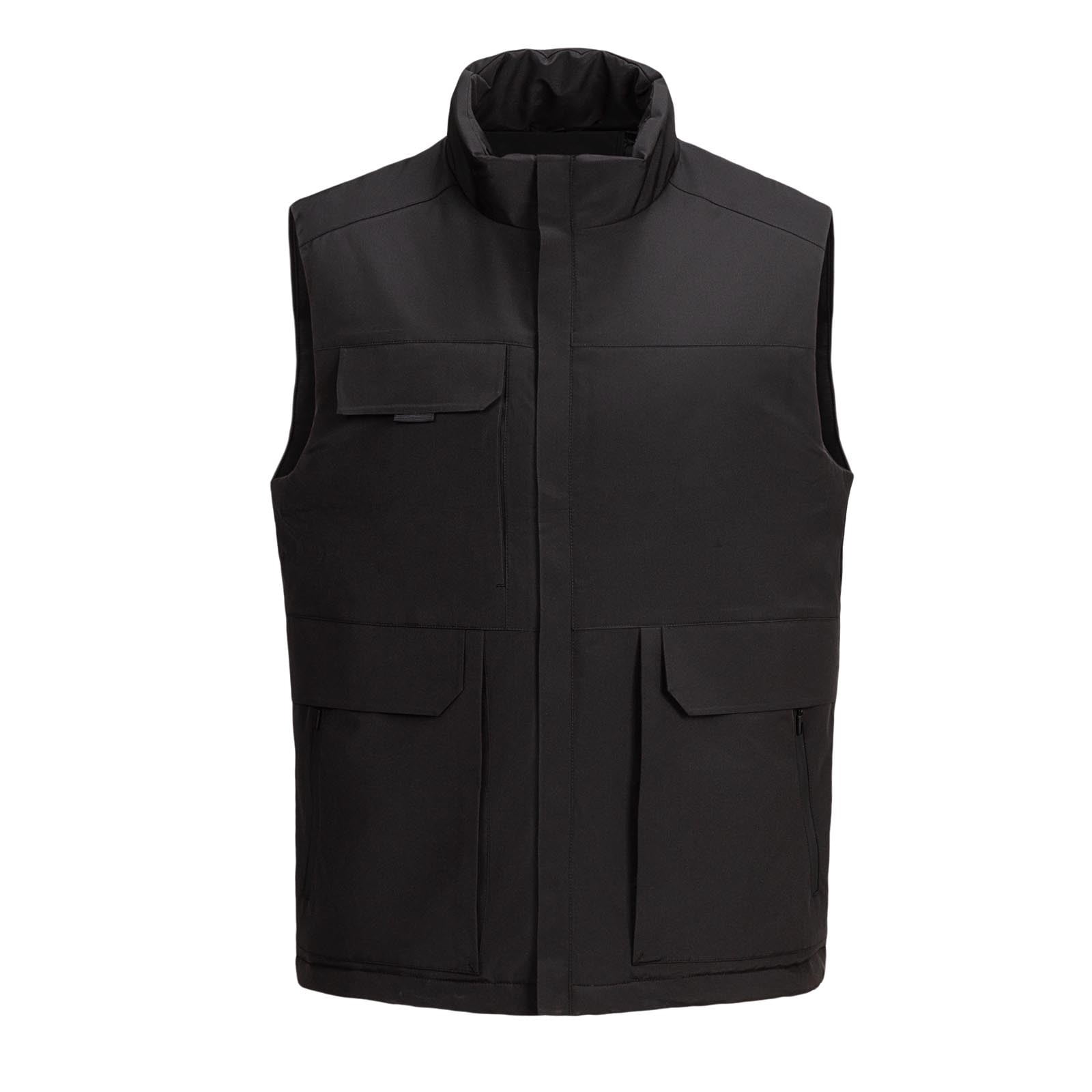 Wrangler Workwear Men's Quilted Duck Canvas Vest - Walmart.com