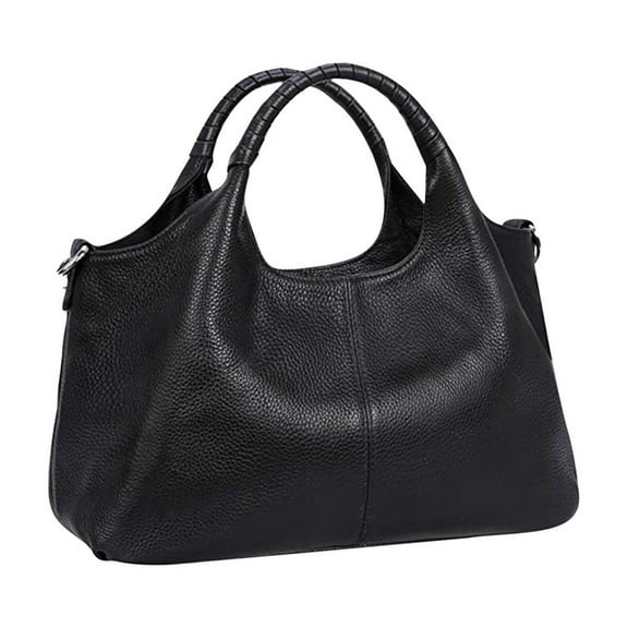 Aueoeo Purses For Women Vegan Leather Handbags Tote Purse Shoulder Bag Ladies Large Capacity Bags Black