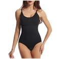 thumbnail image 1 of Aueoeo Shapewear Bodysuit Sculpting Body Shaper for Women Thong Shapewear Seamless Plus Size Shapewear Butt Lifting Shaper, 1 of 8