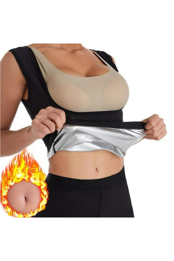 Shapewear for Women, Body Slimming Shapewear for Women Women Sports Sweat Shapewear Chest Support Abdomen Body Shaper Vest Top