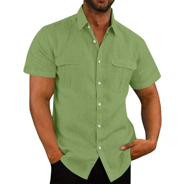 https://i5.walmartimages.com/seo/Aueoeo-Short-Sleeve-Shirts-for-Men-Fashion-Cotton-Linen-Shirt-Solid-Color-Pocket-Button-Shirts-Beach-Shirt_3c52405b-5b9c-45ef-8d7e-588d4652ff12.d5c6a23c28cd61aecc9f2c876dda4ef0.jpeg?odnHeight=768&odnWidth=768&odnBg=FFFFFF