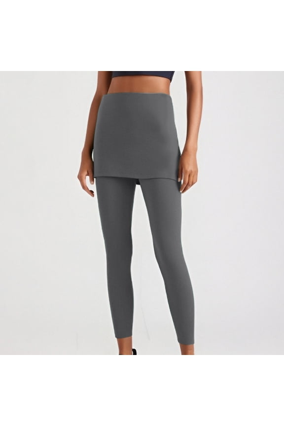 Skirted Legging for Women Yoga Legging with Skirts Tennis Leggings Soft Comfy Stretch Pants Training Leggings Pants