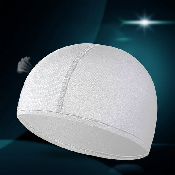 Aueoeo Skull Cap Helmet Liner Beanie, Breathable Mesh Cycling Running Hat For Men Fits Under Helmets