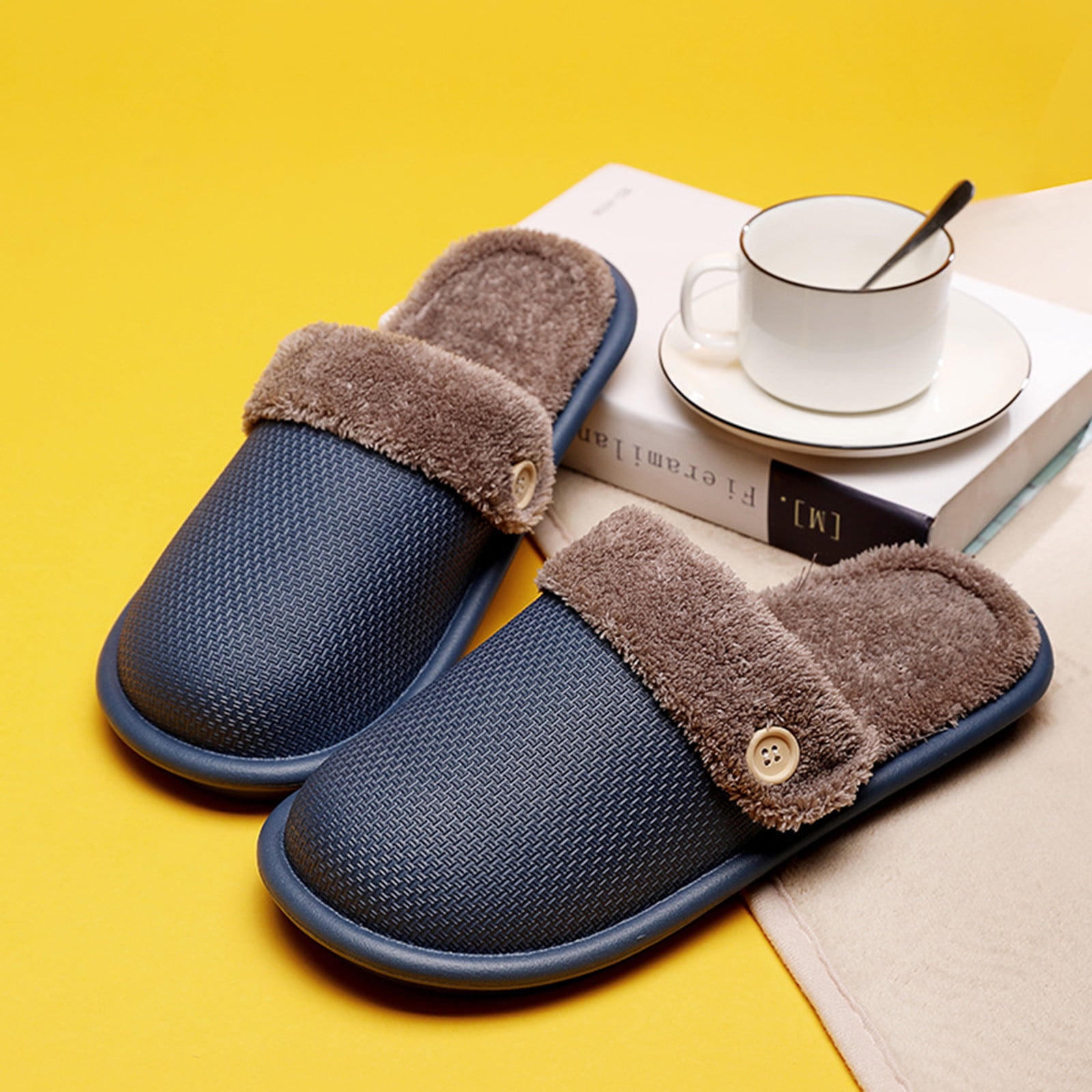 Aueoeo Slippers for Women Indoor and Outdoor, Slippers for Womens Warm