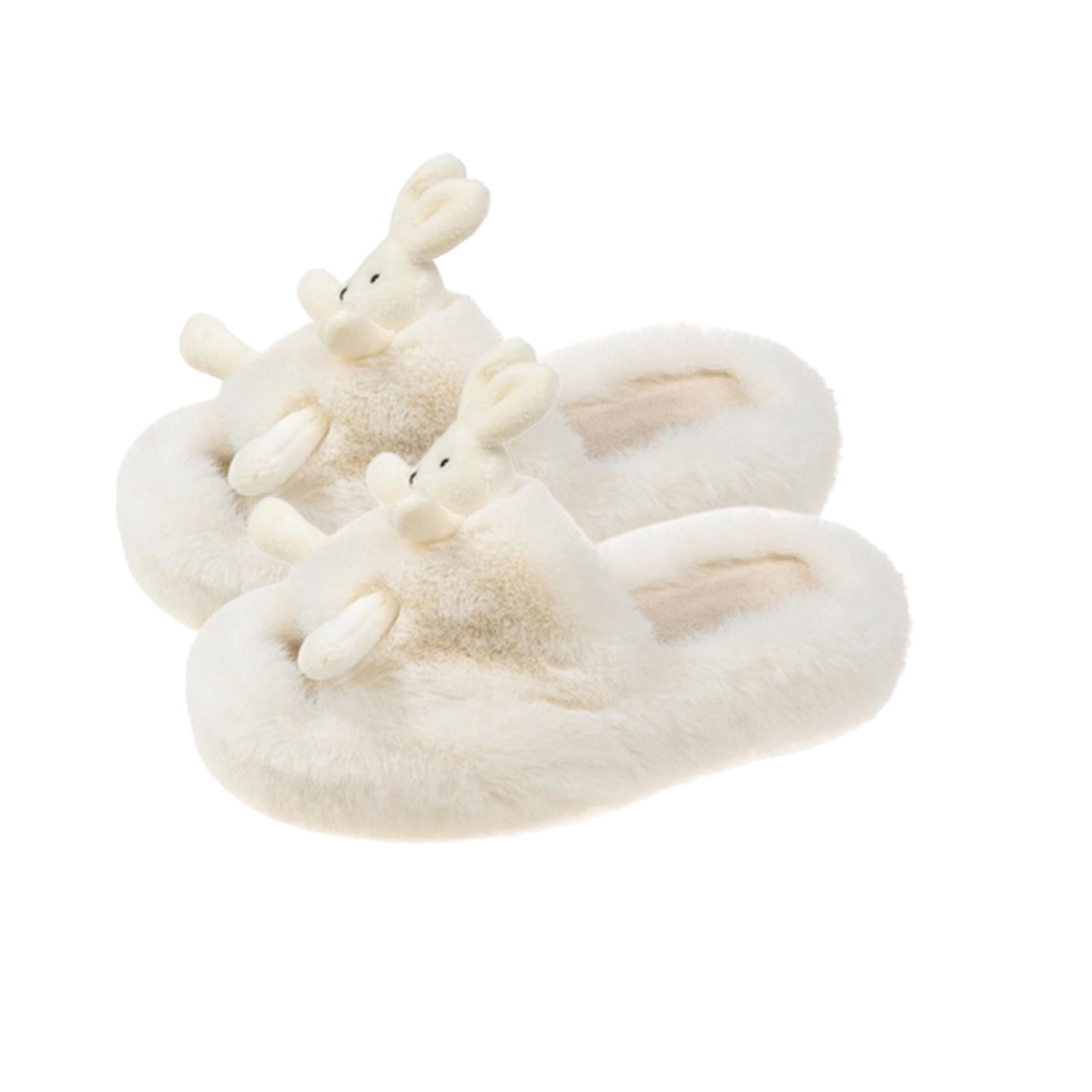 Cute Fuzzy House Slippers For Women - Slip Resistant & Plush For All-Day Comfort - View #9