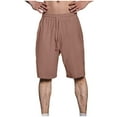 thumbnail image 1 of Aueoeo Sports Shorts for Men,Moisture Wicking, Athletic Shorts, Gym Shorts Athletic Shorts for Men with Pockets on Clearance, 1 of 5