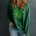 Aueoeo St Patricks Day Sweatshirt For Women 2025 Irish Shirt Funny