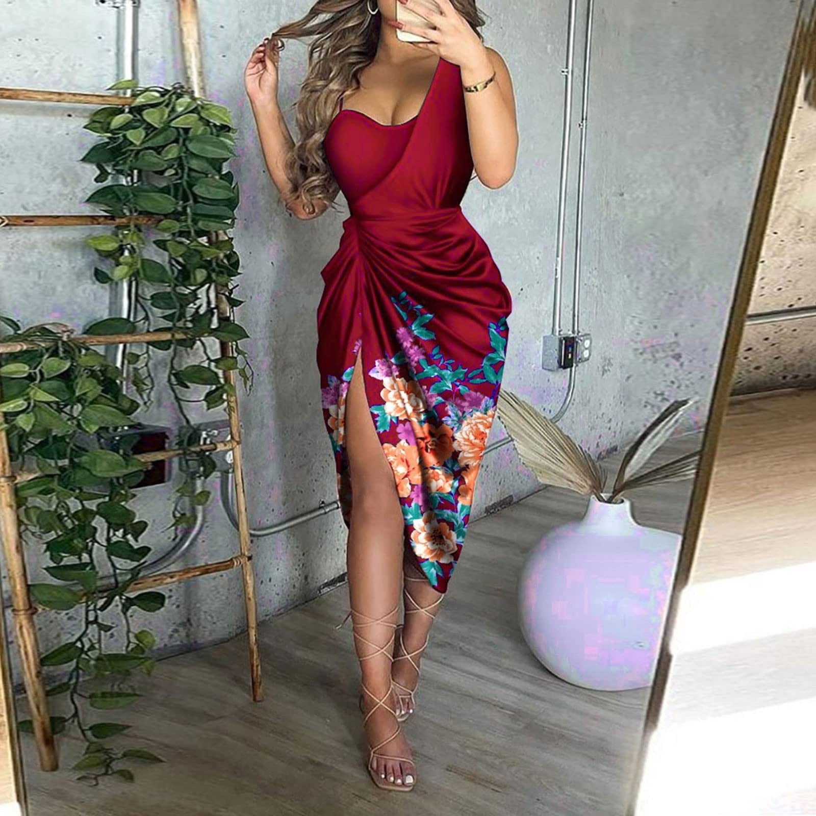 white christmas dresses Olive Ribbed Sleeveless Plus Midi Dress – PinkBlush main image 0