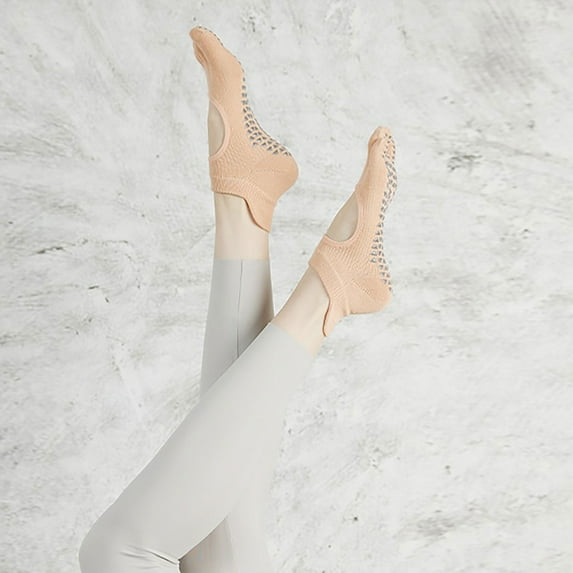 Aueoeo Toe socks Ankle Socks for Women Low Cut Socks Athletic Short Cotton Socks Yoga Socks Non Slip Sock