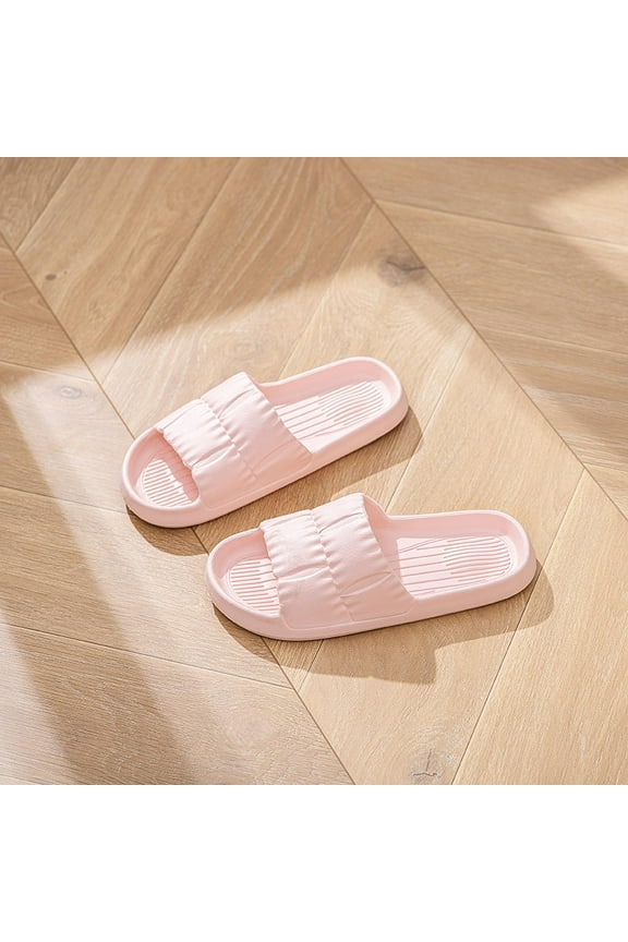 Unisex Massage Slides House Shoes Non-Slip Soft Slide Sandals for Women Men Indoor Outdoor Shower Bathroom Slipper for Adult Couples