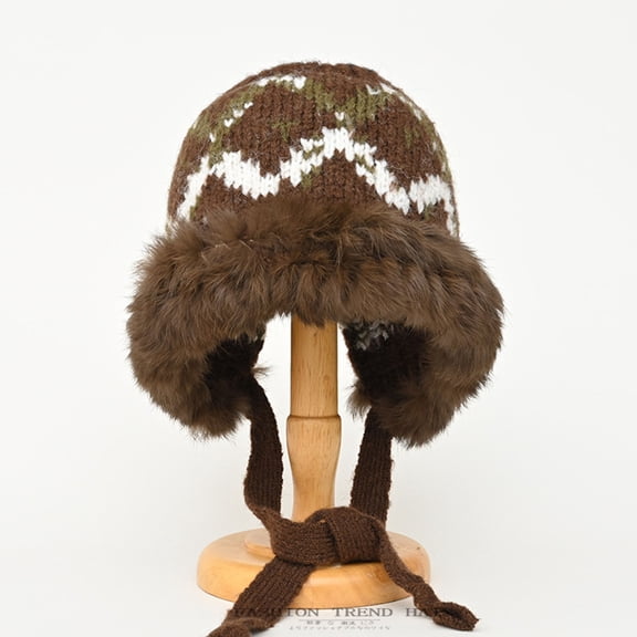 Aueoeo Winter Hats For Boys Hat For Men Women/Men Fall/Winter Thicken Hat Outdoor Cycling Fleeced Warm Knitted Hat Men Hats